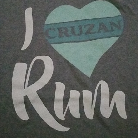 I love Cruzan Rum large tshirt - Picture 2 of 3